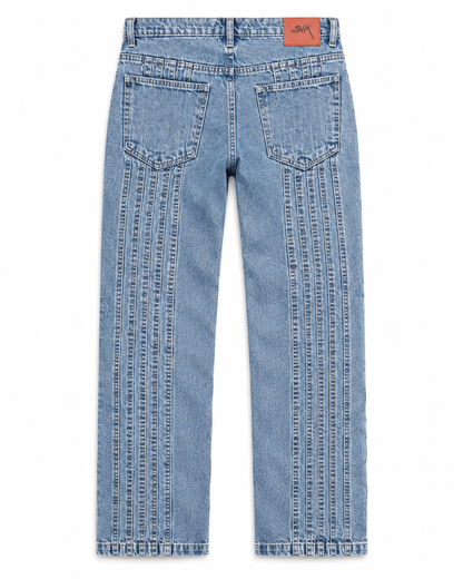 Lined Denim in Blue